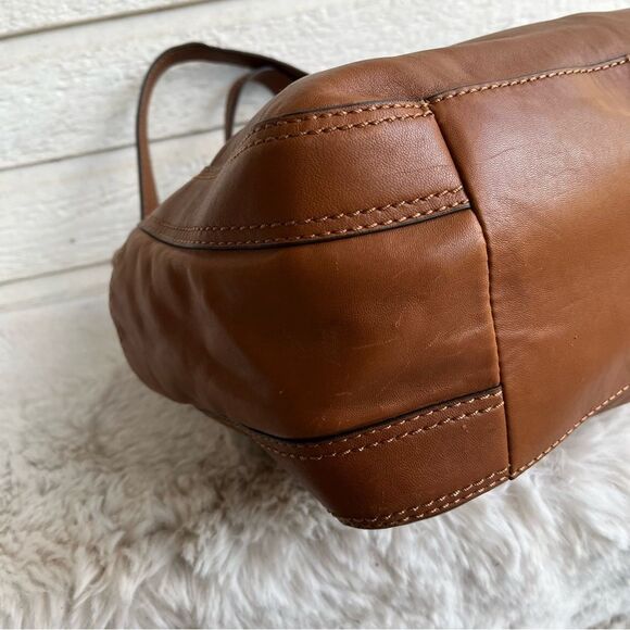 MICHAEL KORS Acorn Lamb Leather Fulton Lillie Bedford Hobo Shoulder Bag - Picture 10 of 11